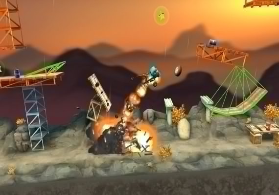 Bridge Constructor Stunts Argentina screenshot 2