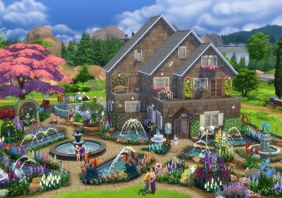 The Sims 4: Romantic Garden Stuff DLC EN/DE/FR/IT/PL/PT/ZH/ES EU screenshot 4