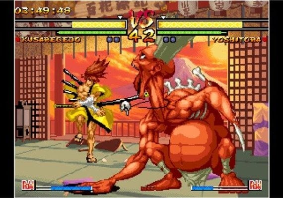 Aca Neogeo: Samurai Shodown V EN Argentina screenshot 1