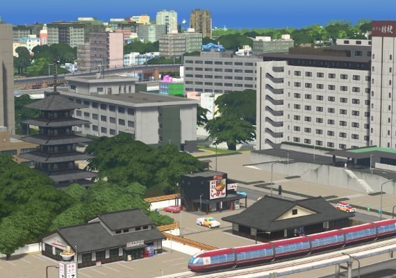 Cities: Skylines - Content Creator Pack: Modern Japan DLC EU screenshot 2