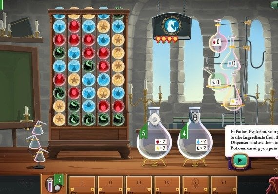 Potion Explosion EN/DE/FR/IT/ES Global screenshot 2