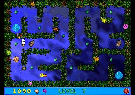 Freddi Fish and Luther's Maze Madness EN/NL Global screenshot 3