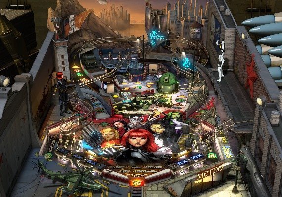 Pinball FX3: Marvel's Women of Power DLC EN/DE/FR/IT/ES Global screenshot 2