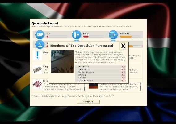 Democracy 3: Africa EN/DE/FR Global screenshot 2