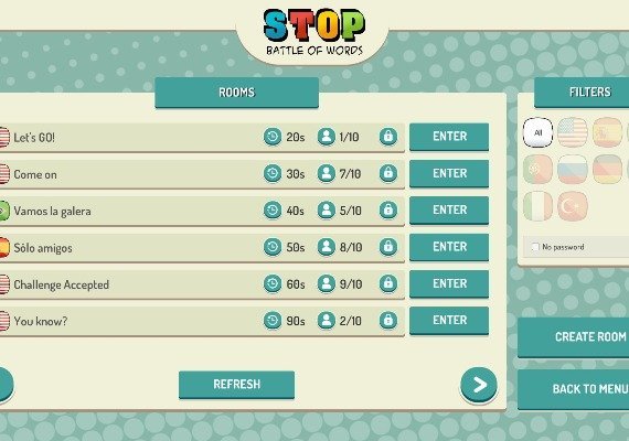 Stop Online: Battle of Words EN/DE/PL/CS/NL/PT/ES/TR Global screenshot 3