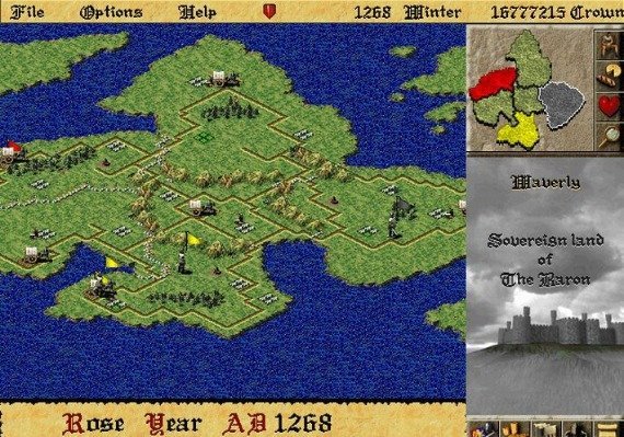 Lords of the Realm II EN Global screenshot 3
