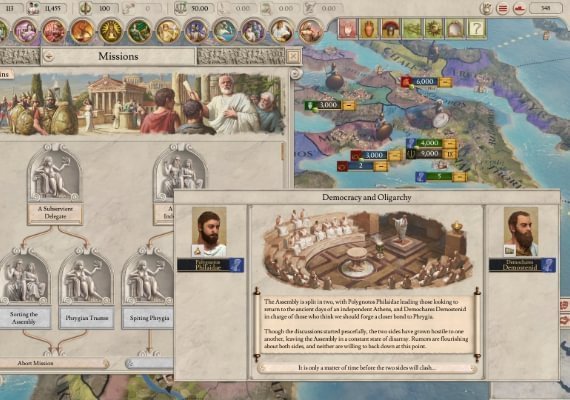 Imperator: Rome - Magna Graecia Content Pack DLC EN/DE/FR/RU/ZH/ES Global screenshot 2