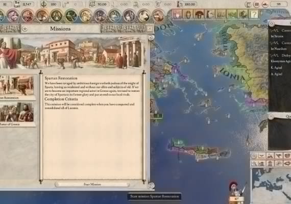 Imperator: Rome - Magna Graecia Content Pack DLC EN/DE/FR/RU/ZH/ES Global screenshot 4