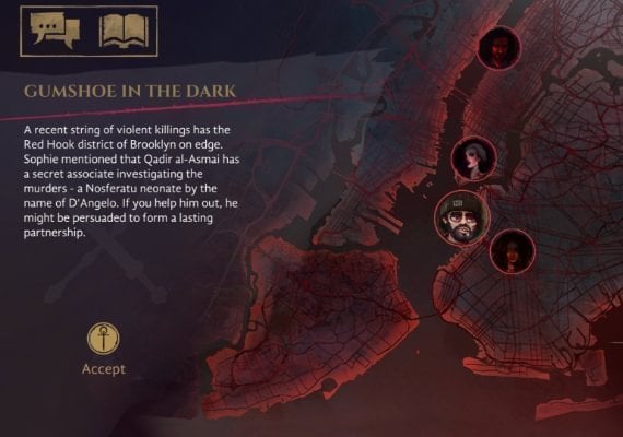 Vampire: The Masquerade - Coteries of New York: Artbook DLC EN Global screenshot 3
