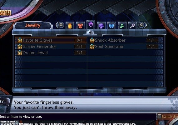 Fairy Fencer F ADF: Ultimate Fencer Accessory Set DLC EN/JA/ZH Global screenshot 3