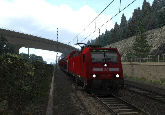 Train Simulator: West Rhine: Köln - Koblenz Route DLC EN/DE/FR Global screenshot 3
