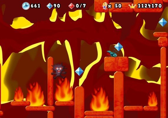 Giana Sisters 2D EN/DE/FR/IT/PT/RU/ES Global screenshot 3