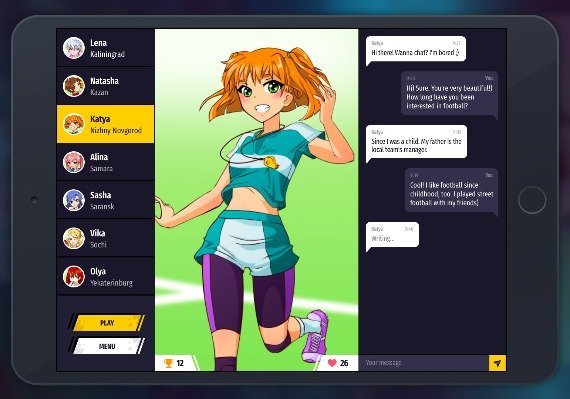 Football Girls: Dream Team EN Global screenshot 3