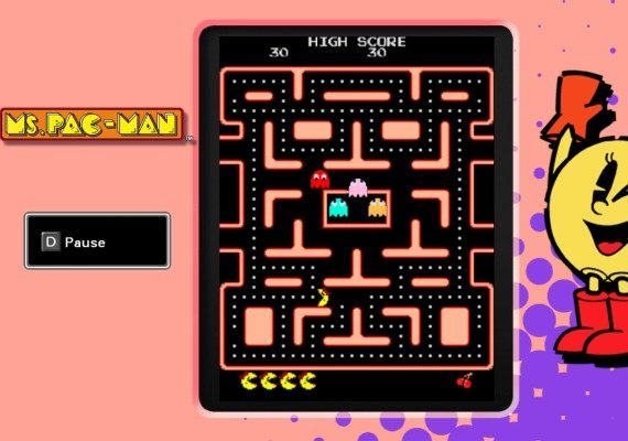 PAC-MAN Museum - Ms. PAC-MAN DLC EN/DE/FR/IT/JA/ES Global screenshot 4
