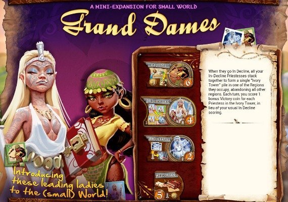 Small World: Grand Dames EN/DE/FR/NL/JA/ES Global screenshot 2