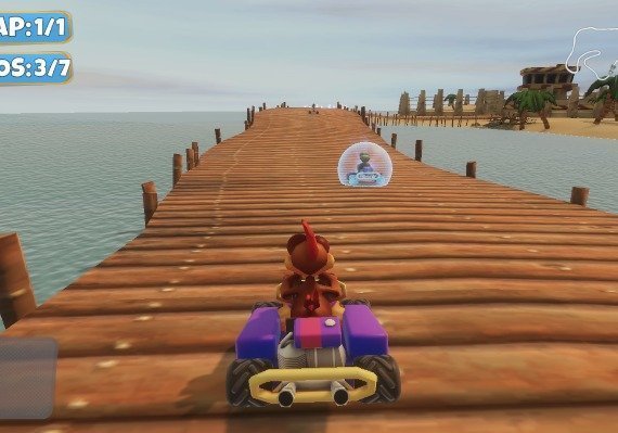 Moorhuhn Kart EN/DE/CS/NL EU screenshot 4