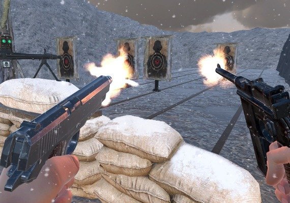 World War 2 Winter Gun Range VR Simulator EN Global screenshot 3