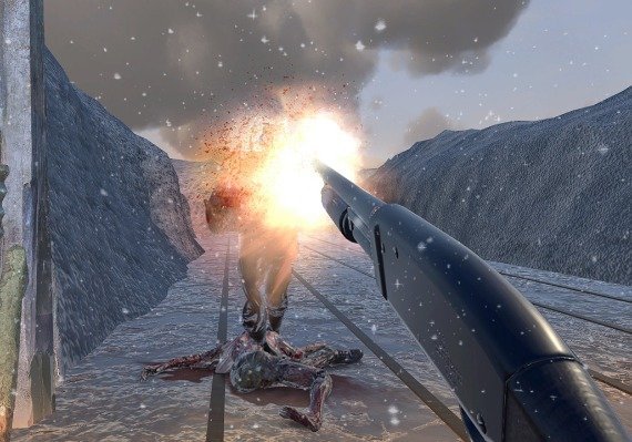 World War 2 Winter Gun Range VR Simulator EN Global screenshot 4