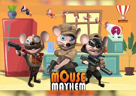 Mouse Mayhem: Shooting And Racing Global