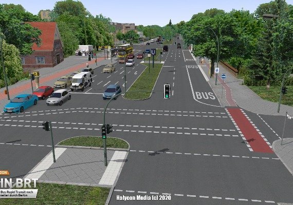 OMSI 2 - Berlin BRT DLC EN/DE EU screenshot 3