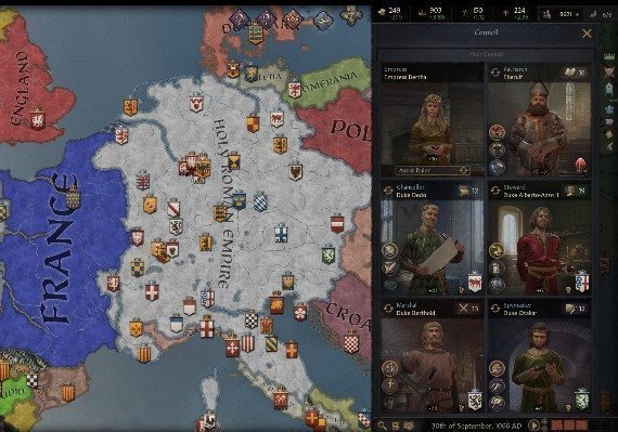 Crusader Kings III EN/DE/FR/RU/ZH/ES EU screenshot 2