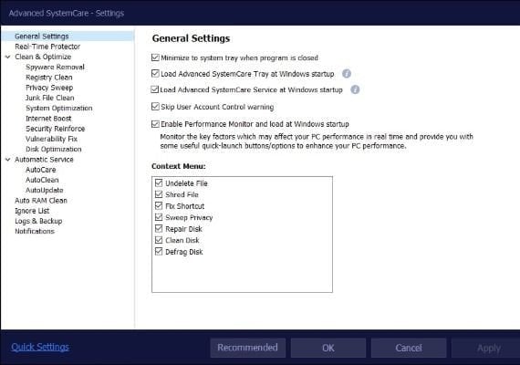 Advanced SystemCare 13 - 1 Year 3 Devices EN Global screenshot 4
