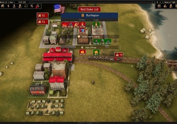 Railroad Corporation: Civil War DLC EN Global screenshot 3