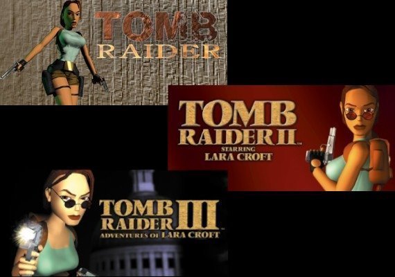 Tomb Raider I + II + III Bundle EN Global