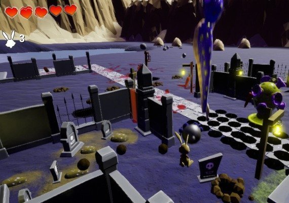 Angry Bunny 3: Virus EN Global screenshot 2