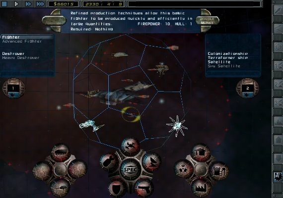 Imperium Galactica II EN/DE/FR/IT/ES/HU Global screenshot 3