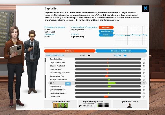 Democracy 4 EN Global screenshot 3