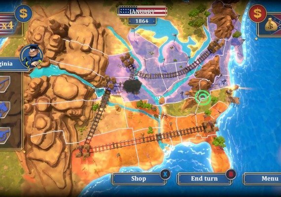 The Bluecoats: North & South EN/DE/FR/IT/ES Global screenshot 2