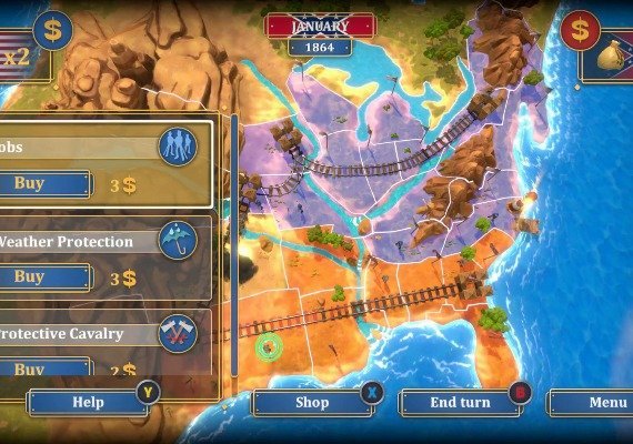 The Bluecoats: North & South EN/DE/FR/IT/ES Global screenshot 3