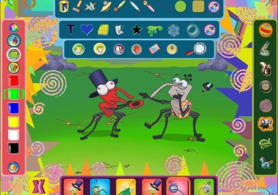 Bin Weevils Arty Arcade EN Global screenshot 4