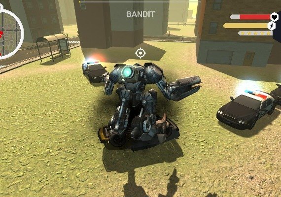 Muscle Car Robot EN Global screenshot 2