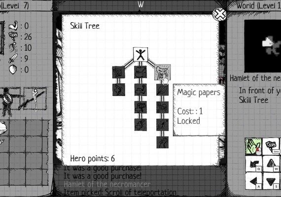 Drawngeon: Dungeons of Ink and Paper EN EU screenshot 3