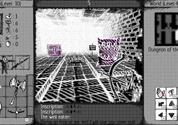 Drawngeon: Dungeons of Ink and Paper EN EU screenshot 4