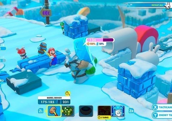 Mario + Rabbids Kingdom Battle EN/DE/FR/RU/ES EU screenshot 4