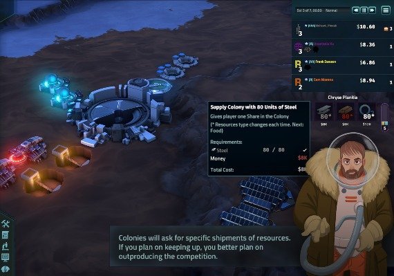 Offworld Trading Company: The Patron and the Patriot DLC Global screenshot 2