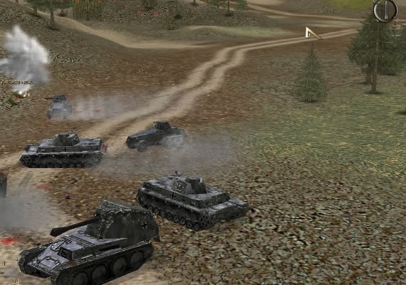 World War II: Panzer Claws EN/DE/FR/IT/PL/RU Global screenshot 2