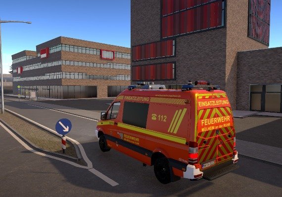 Emergency Call 112: The Fire Fighting Simulation 2 EN/DE EU screenshot 3