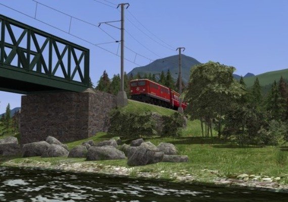 Train Simulator: Engadin Linie: Pontresina - Scuol-Tarasp Route DLC EN/DE/FR EU screenshot 2