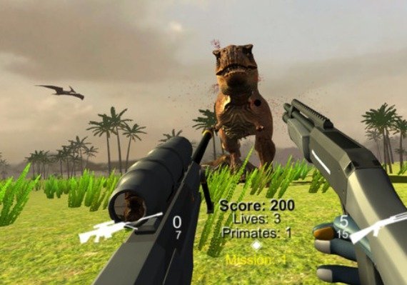 Dinosaur Hunting Patrol 3D Jurassic VR EN Global screenshot 2