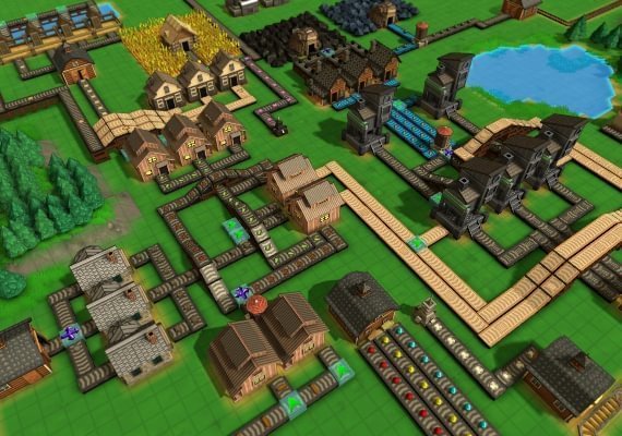 Factory Town EN/DE/FR/RU/ZH/ES Global screenshot 2