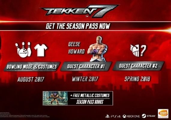 Tekken 7 - Season Pass 1 DLC Global screenshot 2