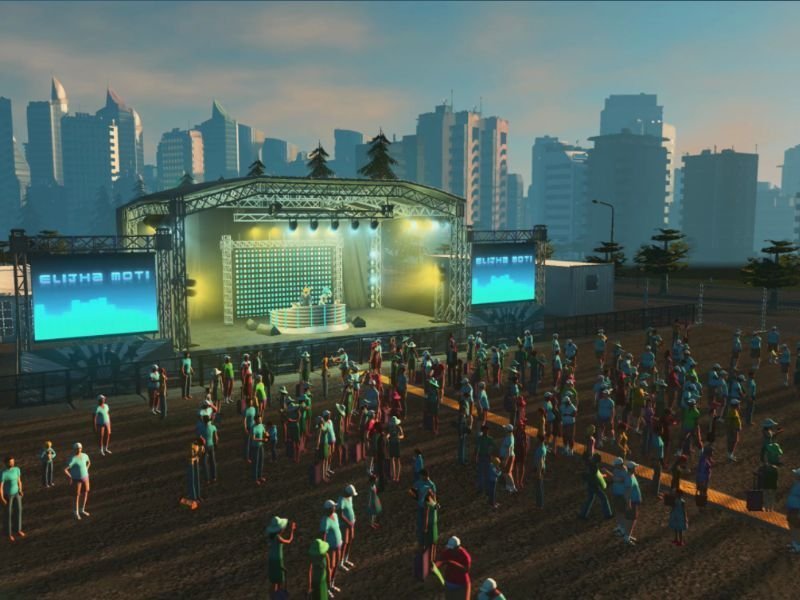 Cities: Skylines - Concerts DLC EN/DE/FR/IT/PL EU screenshot 3