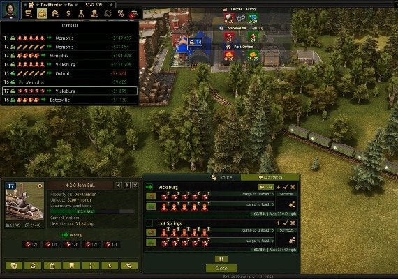 Railroad Corporation: Yellow Fever DLC EN/DE/FR/IT/RU/ZH/ES Global screenshot 3