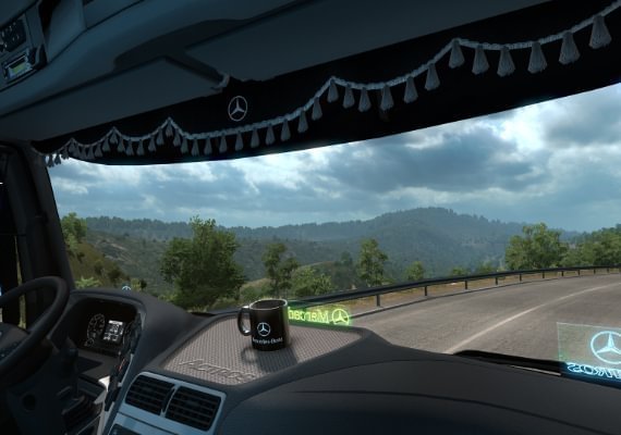 Euro Truck Simulator 2 - Actros Tuning Pack DLC Global screenshot 4