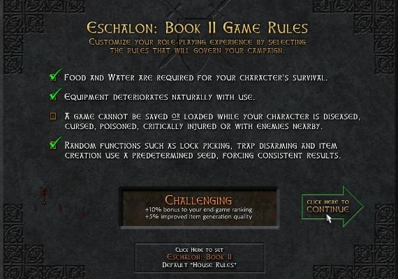 Eschalon: Book II EN Global screenshot 4