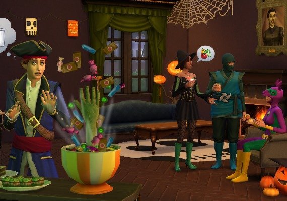 The Sims 4: Spooky Stuff DLC EN/DE/FR/IT/PL/PT/ZH/ES EU screenshot 3